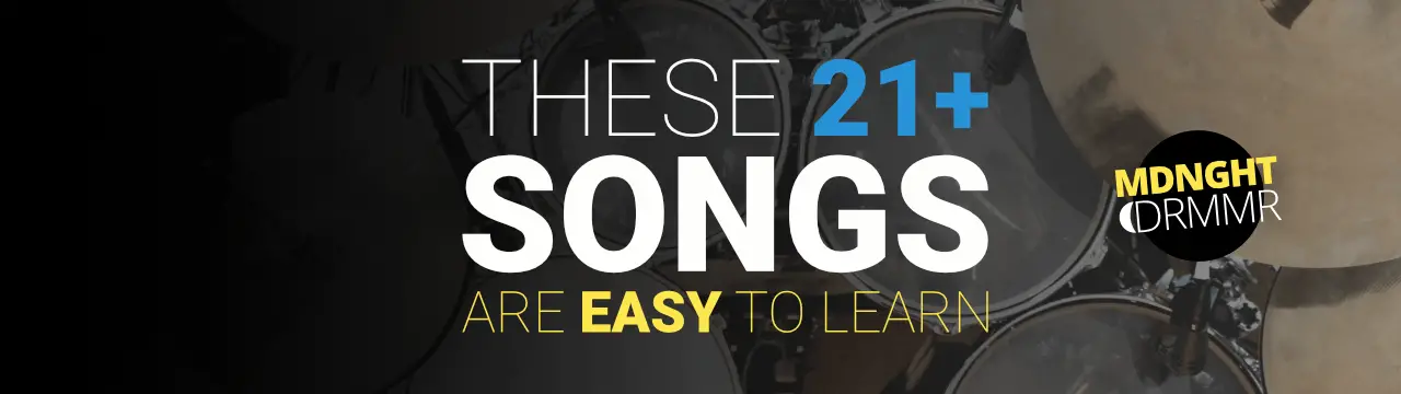 Learn easy drum songs for beginners
