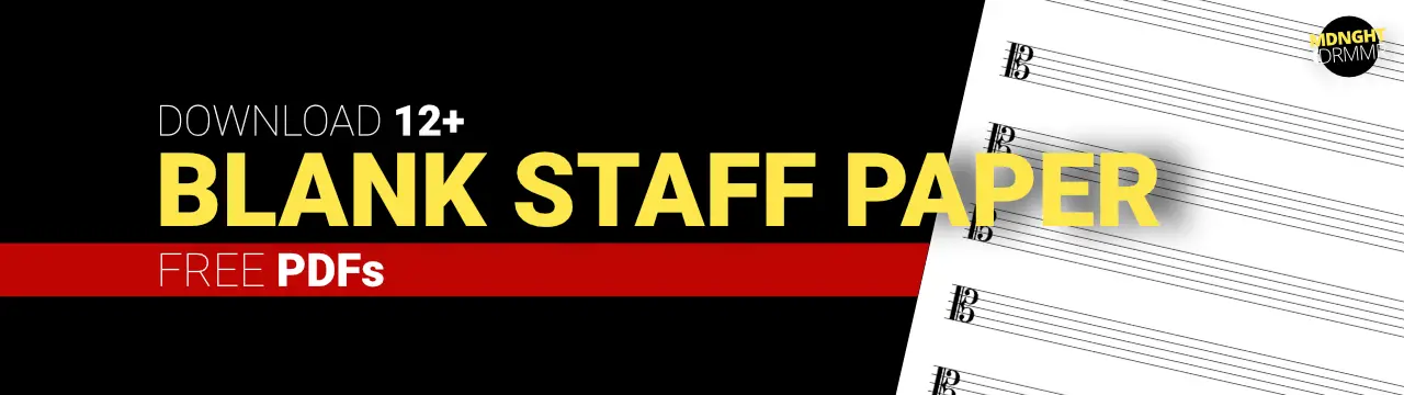 Download 12 free blank staff paper pdfs