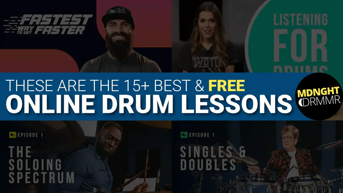 These are the Best Free Online Drum Lessons