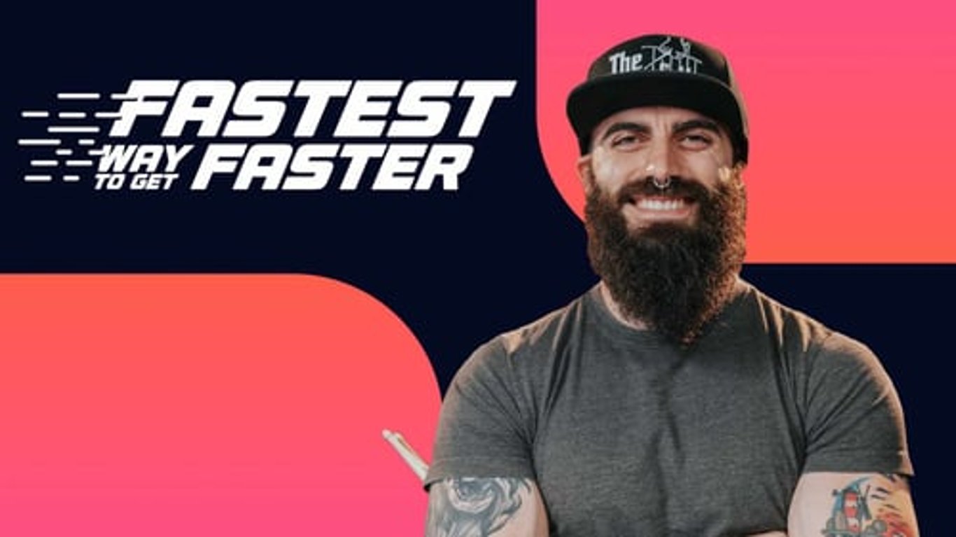Fastest way to get faster is a free online drum course by El Estepario Siberiano